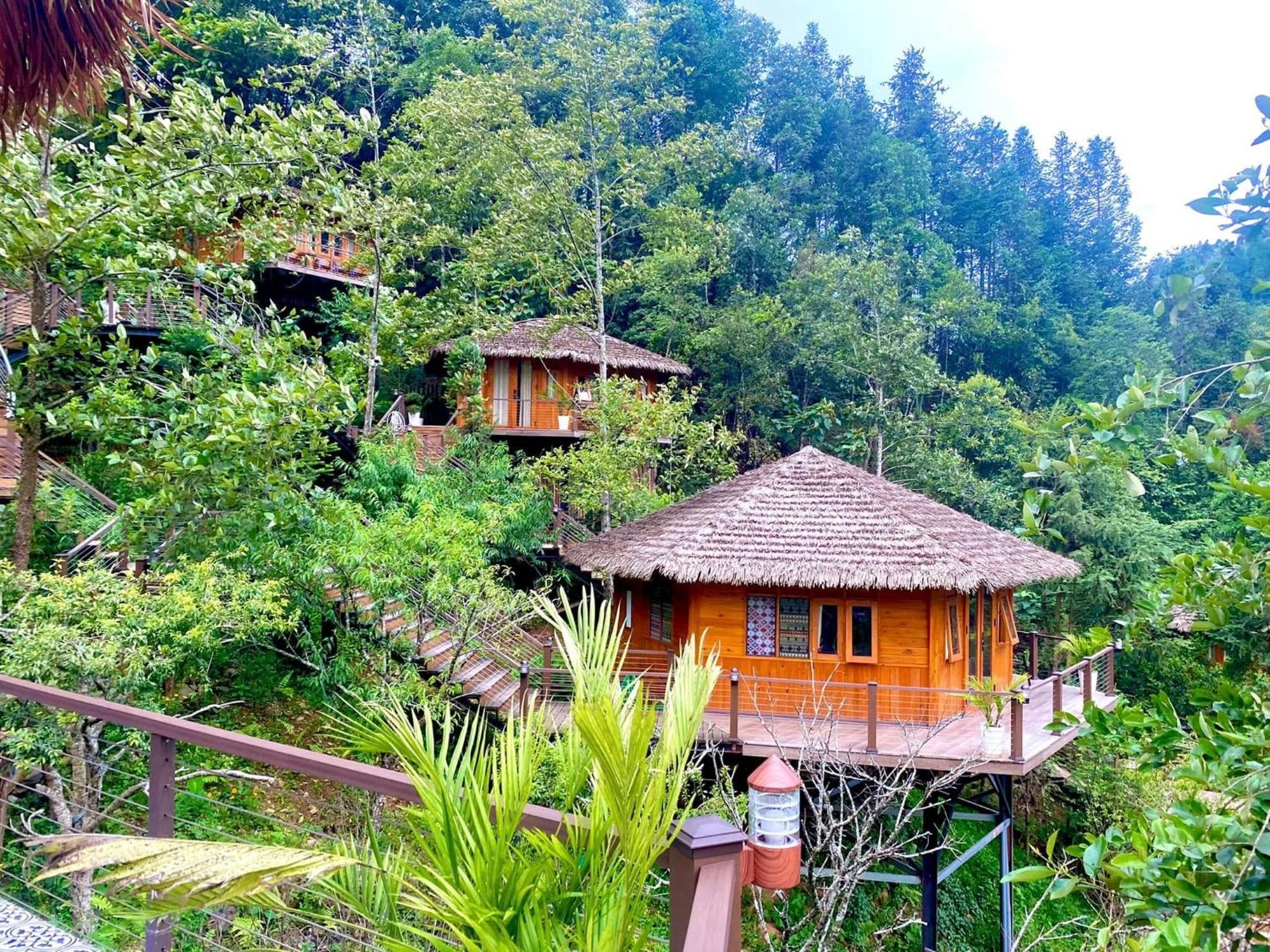 Sinai Bungalow & Hotel Sapa Exterior foto